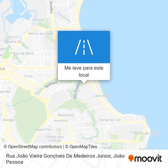 Rua João Vieira Gonçlves De Medeiros Junior mapa
