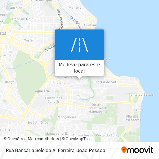 Rua Bancária Seleida A. Ferreira mapa