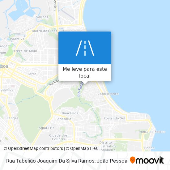 Rua Tabelião Joaquim Da Silva Ramos mapa