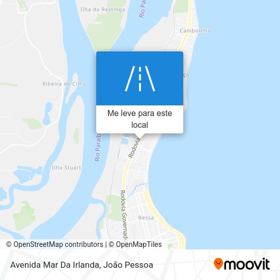 Avenida Mar Da Irlanda mapa