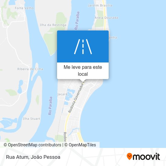 Rua Atum mapa