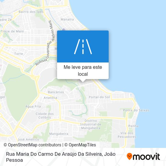 Rua Maria Do Carmo De Araújo Da Silveira mapa