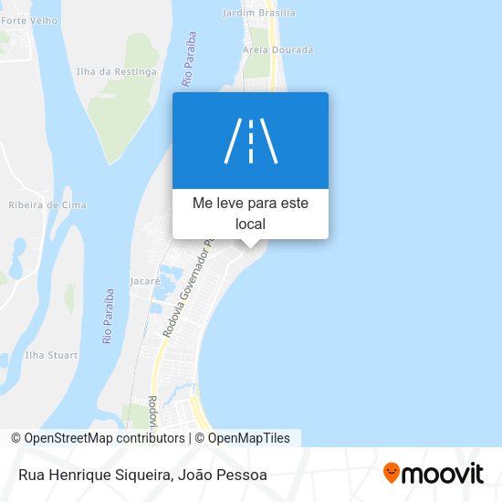 Rua Henrique Siqueira mapa