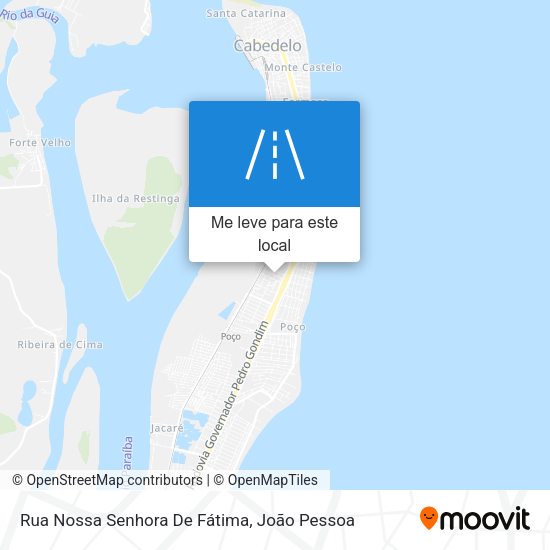 Rua Nossa Senhora De Fátima mapa