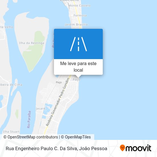Rua Engenheiro Paulo C. Da Silva mapa