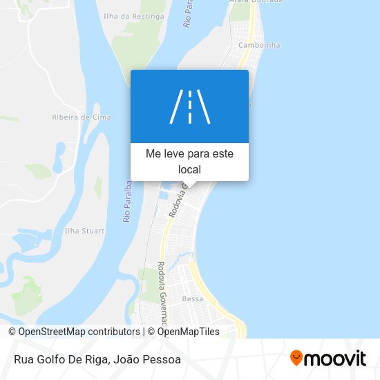 Rua Golfo De Riga mapa