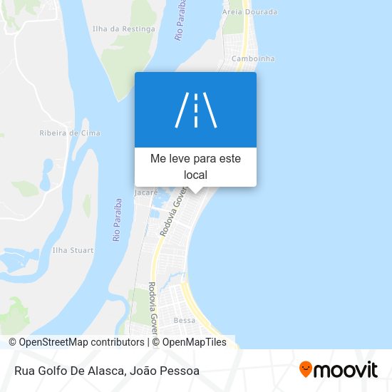 Rua Golfo De Alasca mapa