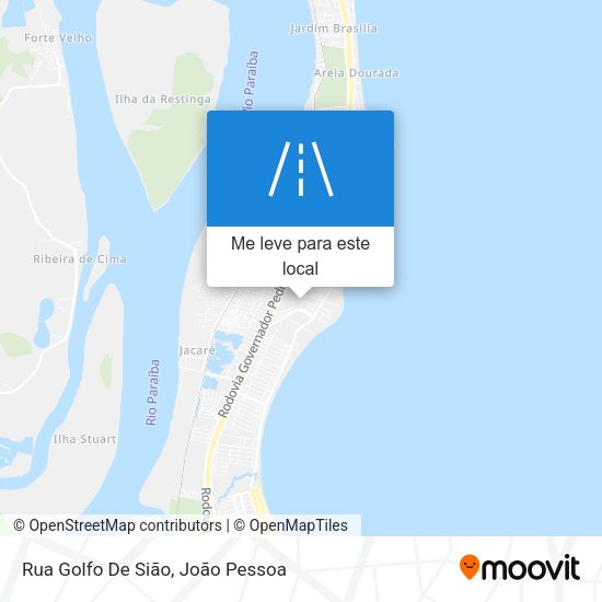 Rua Golfo De Sião mapa