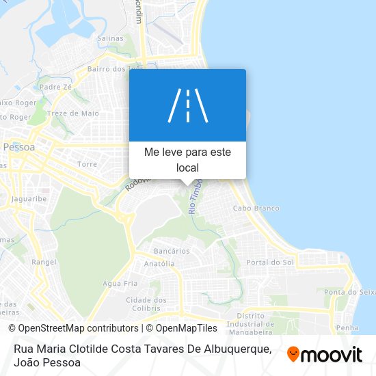 Rua Maria Clotilde Costa Tavares De Albuquerque mapa