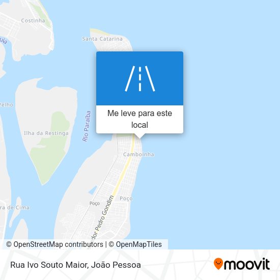 Rua Ivo Souto Maior mapa