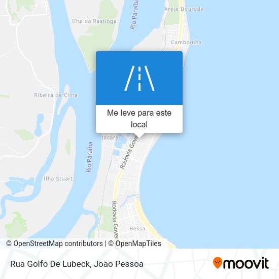 Rua Golfo De Lubeck mapa