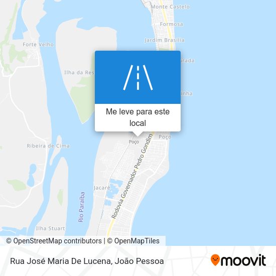 Rua José Maria De Lucena mapa