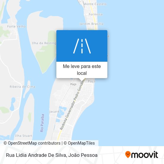 Rua Lidia Andrade De Silva mapa