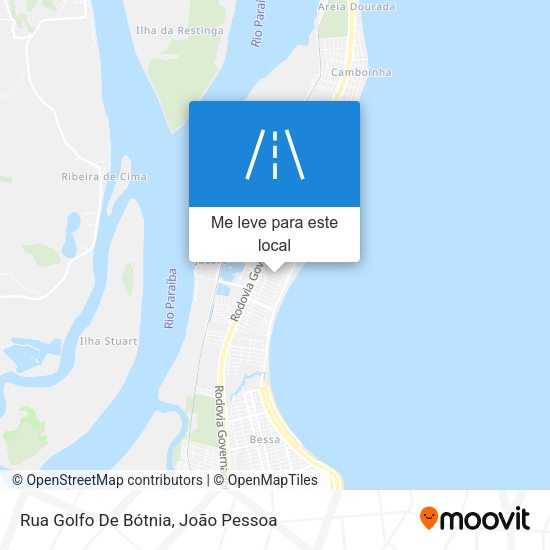 Rua Golfo De Bótnia mapa