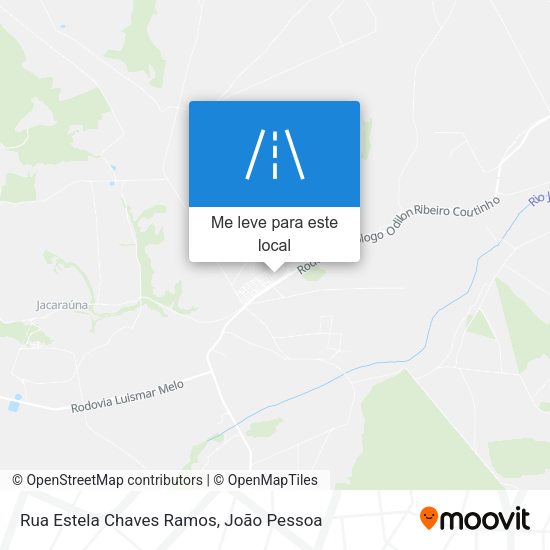 Rua Estela Chaves Ramos mapa
