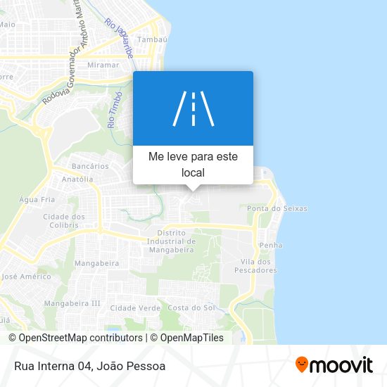 Rua Interna 04 mapa
