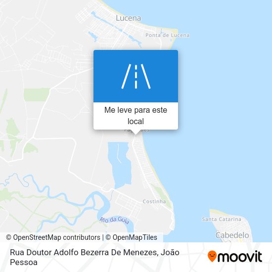Rua Doutor Adolfo Bezerra De Menezes mapa