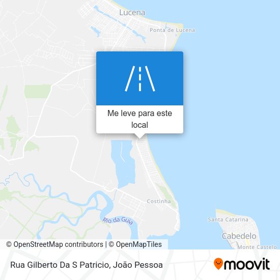 Rua Gilberto Da S Patricio mapa