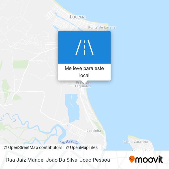 Rua Juiz Manoel João Da Silva mapa