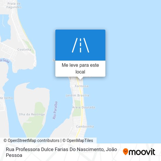 Rua Professora Dulce Farias Do Nascimento mapa