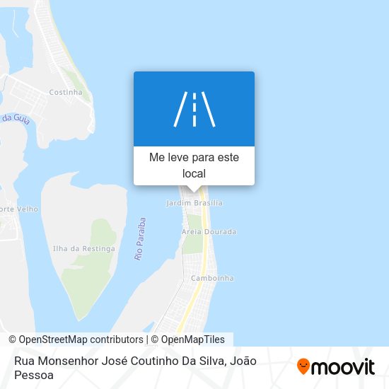 Rua Monsenhor José Coutinho Da Silva mapa