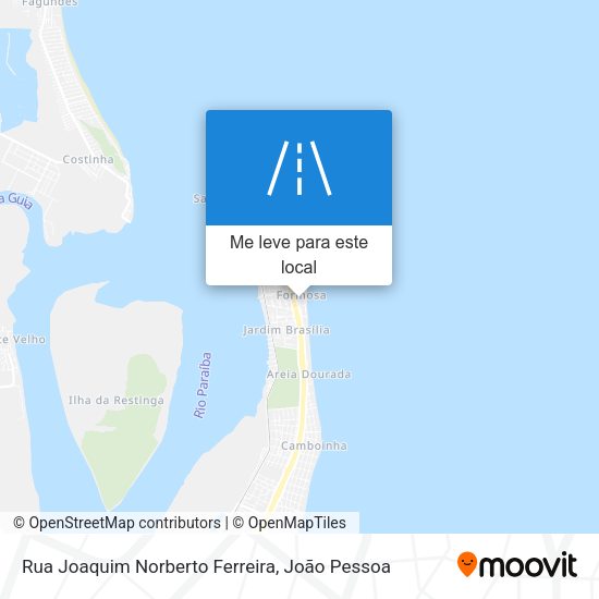 Rua Joaquim Norberto Ferreira mapa