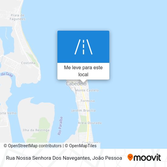 Rua Nossa Senhora Dos Navegantes mapa