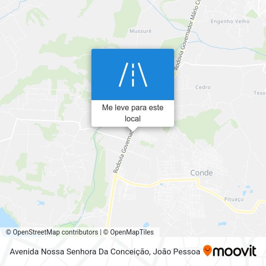 Avenida Nossa Senhora Da Conceição mapa