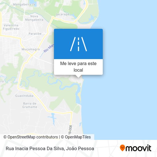 Rua Inacia Pessoa Da Silva mapa