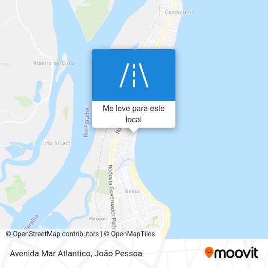 Avenida Mar Atlantico mapa