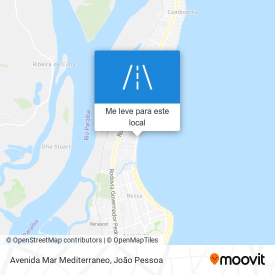 Avenida Mar Mediterraneo mapa