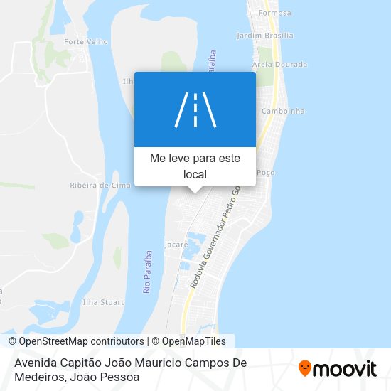 Avenida Capitão João Mauricio Campos De Medeiros mapa