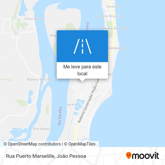Rua Puerto Marselille mapa