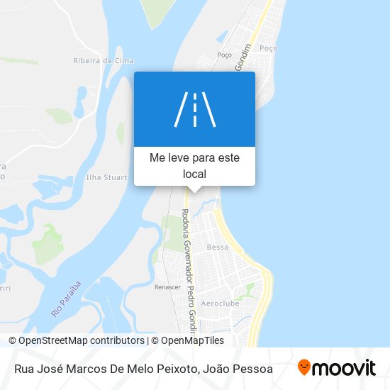 Rua José Marcos De Melo Peixoto mapa