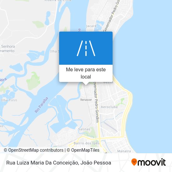 Rua Luiza Maria Da Conceição mapa
