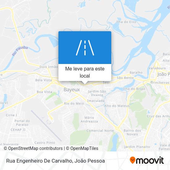 Rua Engenheiro De Carvalho mapa