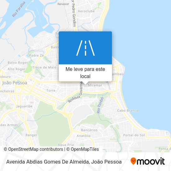 Avenida Abdias Gomes De Almeida mapa