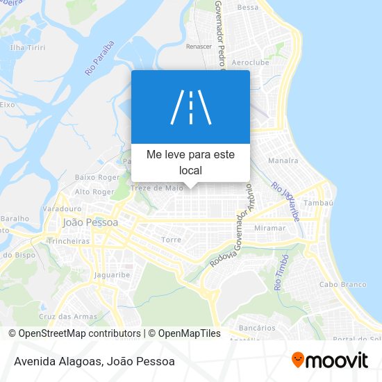 Avenida Alagoas mapa