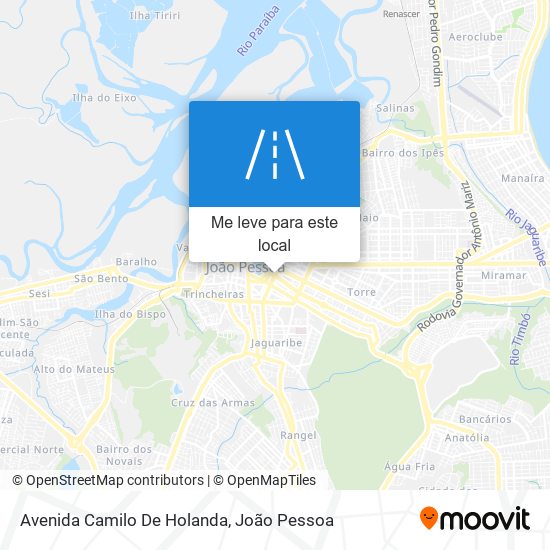 Avenida Camilo De Holanda mapa