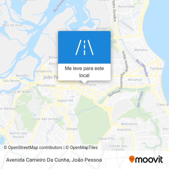 Avenida Carneiro Da Cunha mapa