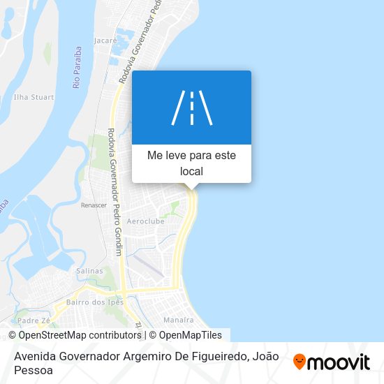 Avenida Governador Argemiro De Figueiredo mapa