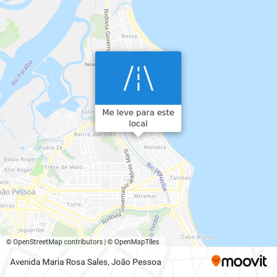 Avenida Maria Rosa Sales mapa