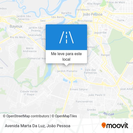 Avenida Marta Da Luz mapa