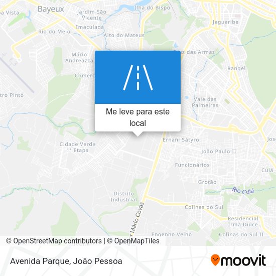 Avenida Parque mapa