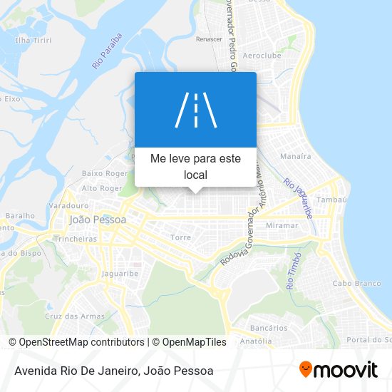 Avenida Rio De Janeiro mapa