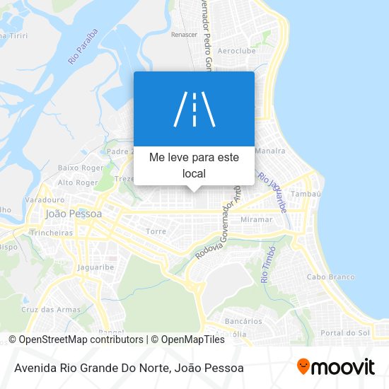 Avenida Rio Grande Do Norte mapa