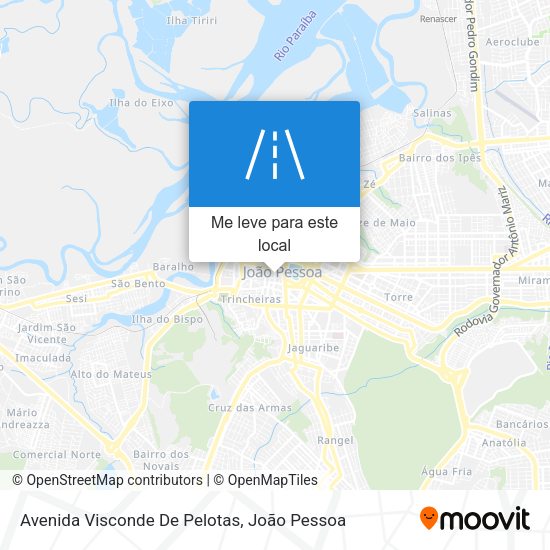 Avenida Visconde De Pelotas mapa