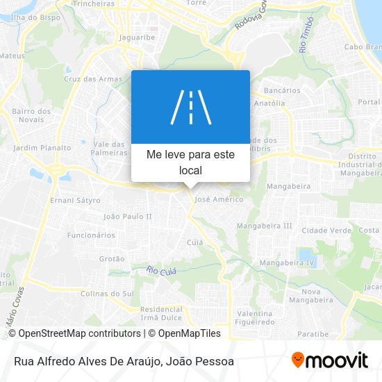 Rua Alfredo Alves De Araújo mapa