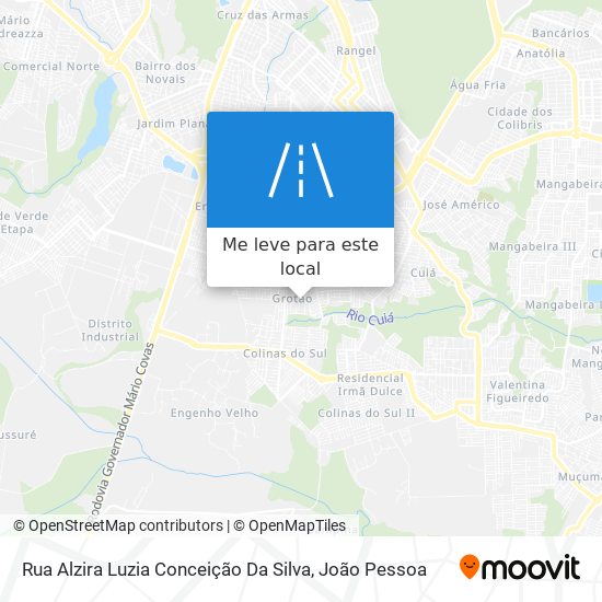 Rua Alzira Luzia Conceição Da Silva mapa