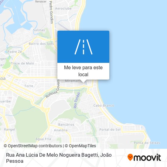 Rua Ana Lúcia De Melo Nogueira Bagetti mapa